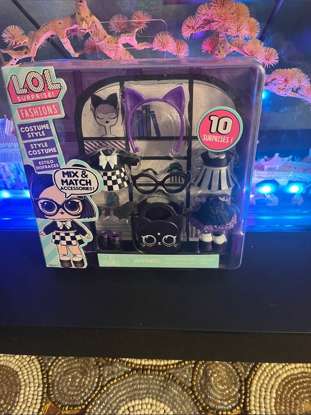 L.O.L. Surprise! Fashion Mix & Match Accessory Set - Purple, Black, White